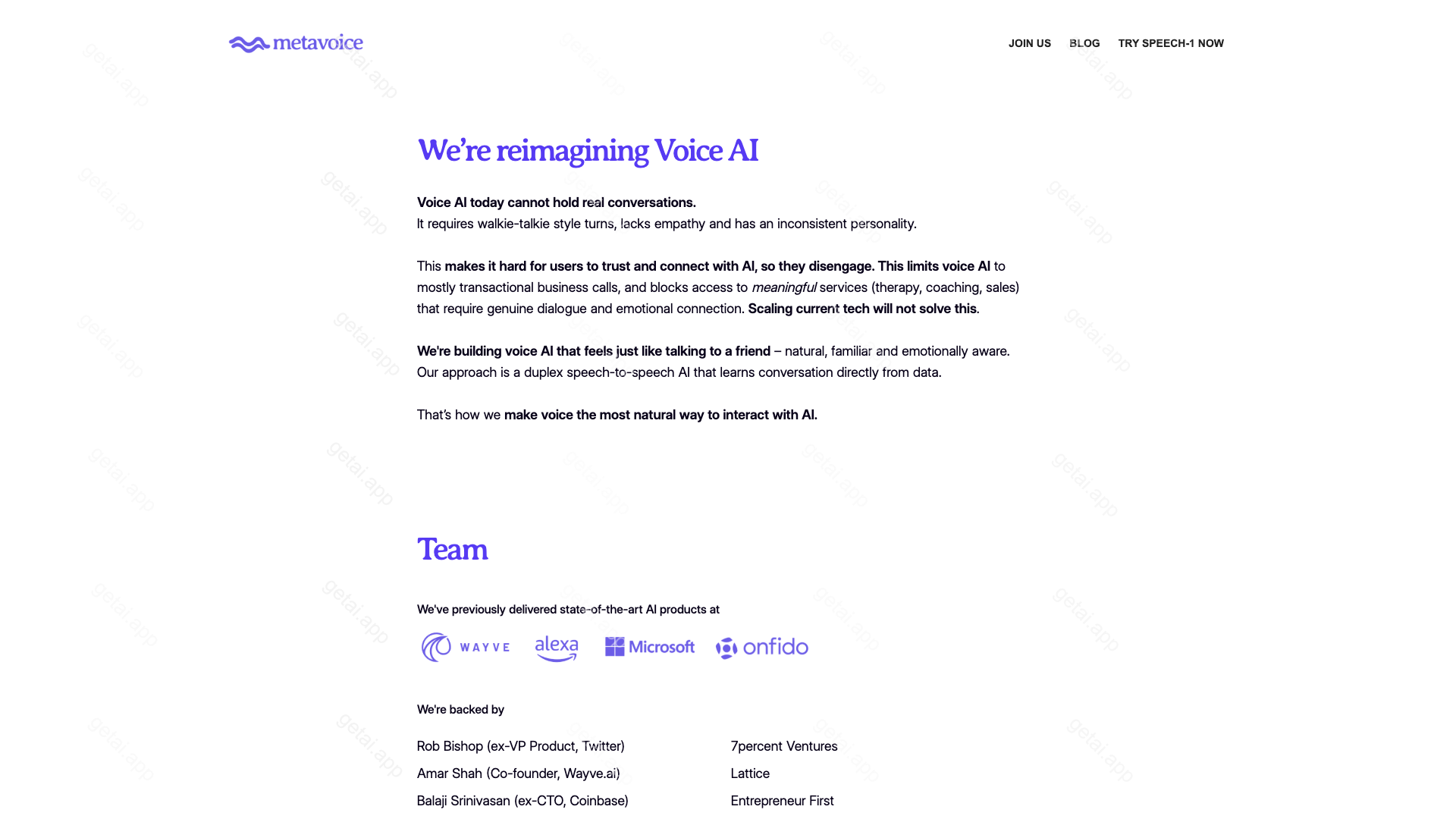 MetaVoice