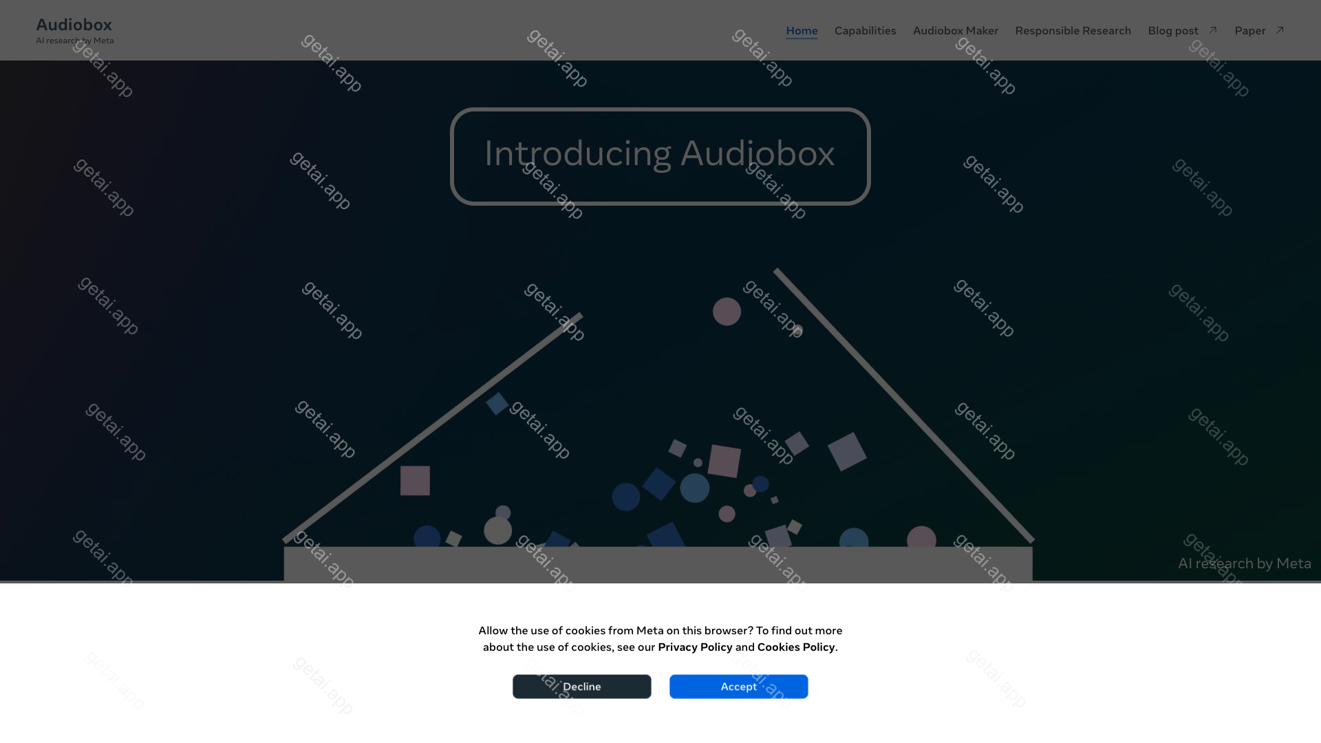 Audiobox站点预览