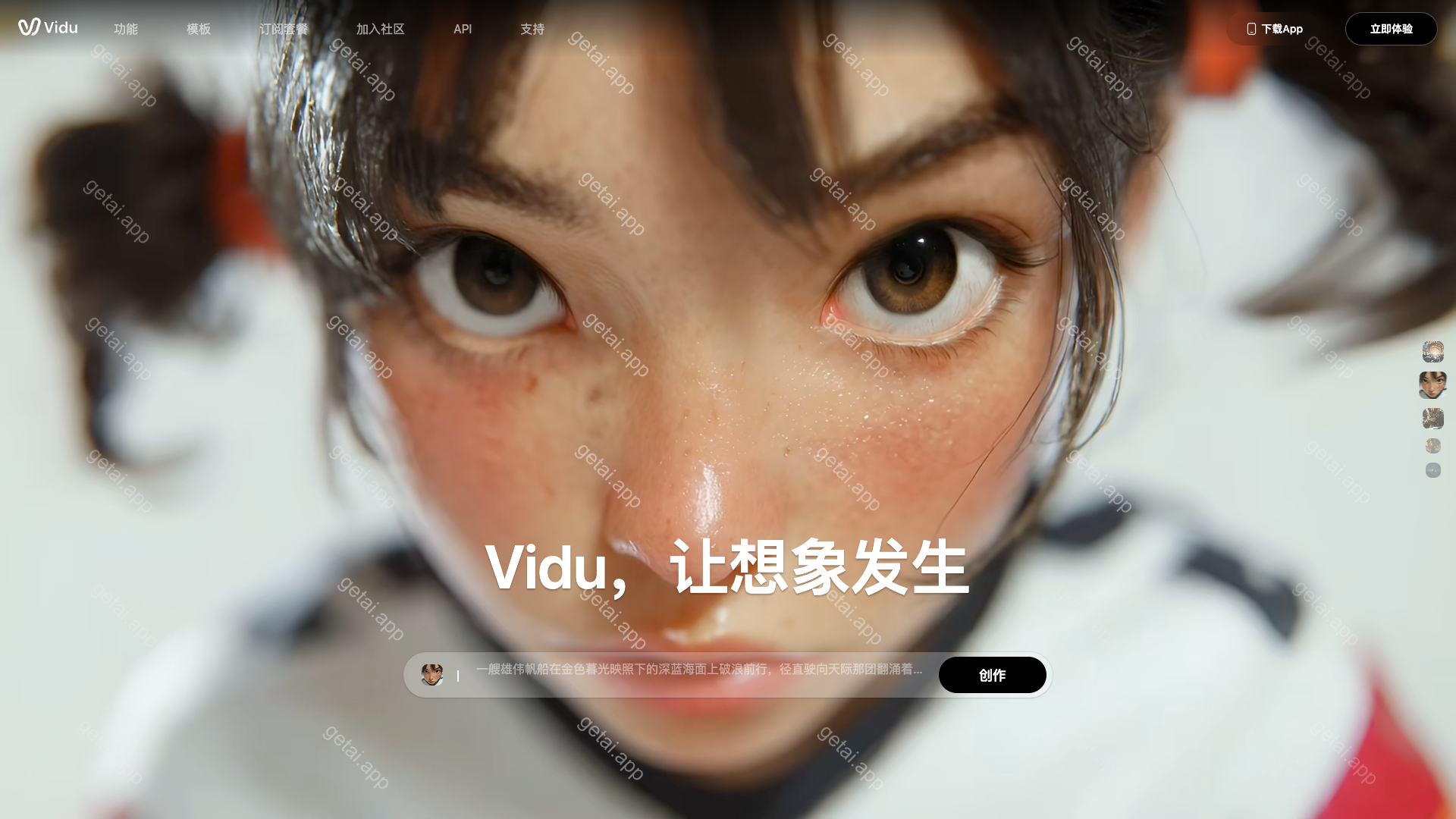 Vidu站点预览