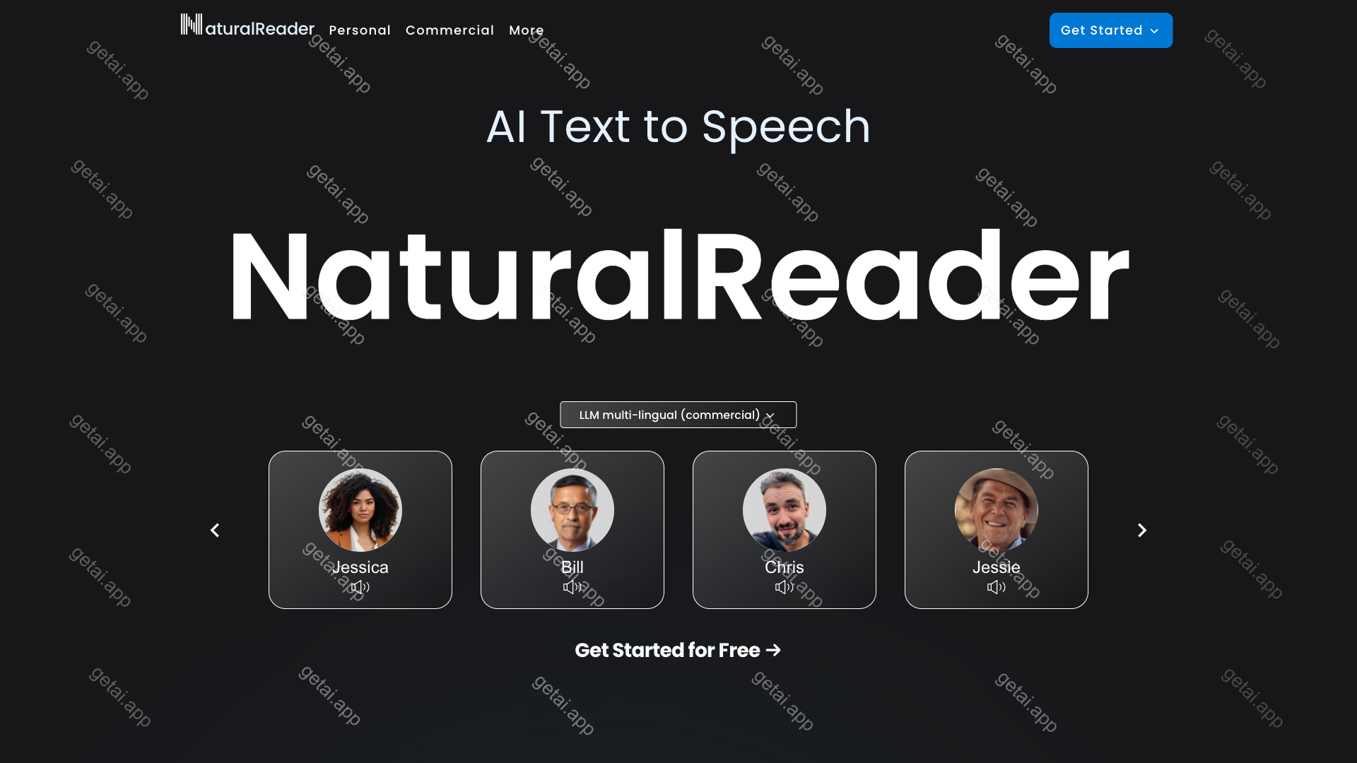 NaturalReader站点预览