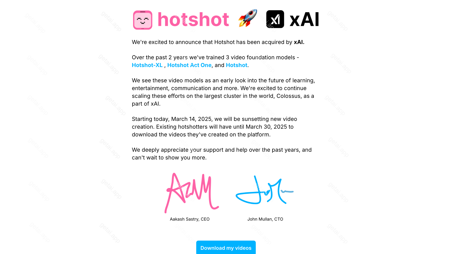 Hotshot站点预览